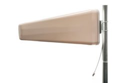 PEANLP1003 - 10-10-11 dBi Log Periodic Antenna 617-698 MHz, 698-960 MHz, 1.71-2.7 GHz, N Type Female, V-pol, 1.5:1 Typ VSWR