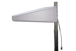 PEANLP1004 - 7-9-11 dBi Log Periodic Antenna 600-960 MHz, 1.71-2.7 GHz, 3.3-3.8 GHz, N Type Female, V and H-pol, 2:1 Typ VSWR, 2 Port
