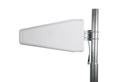 PEANLP1012 - 10-11-11 dBi Log Periodic Antenna 698-960 MHz, 1.71-2.7 GHz, 3.3-4.2 GHz, N Type Female, V-pol, 1.7:1 Typ VSWR, 2 Port, Low PIM