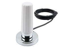PEANMOB1001-SM - 617-7125 MHz, 2-5 dBi Gain, Omni-directional Antenna with Magnetic NMO Mount, SMA-Male Connector
