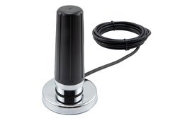 PEANMOB1002-NF - 617-7125 MHz, 2-5 dBi Gain, Omni-directional Antenna with Magnetic NMO Mount, N-Female Connector