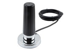 PEANMOB1002-SM - 617-7125 MHz, 2-5 dBi Gain, Omni-directional Antenna with Magnetic NMO Mount, SMA-Male Connector
