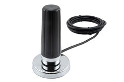 PEANMOB1002-TM - 617-7125 MHz, 2-5 dBi Gain, Omni-directional Antenna with Magnetic NMO Mount, TNC-Male Connector