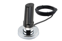 PEANMOB1003-SM - 143-432 MHz, 4.5 dBi Gain, Omni-directional Antenna with Magnetic NMO Mount, SMA-Male Connector