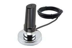 PEANMOB1003-TM - 143-432MHz, 4.5 dBi Gain, Omni-directional Antenna with Magnetic NMO Mount, TNC-Male Connector