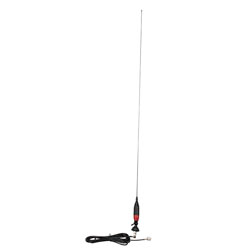 PEANOM1065 - 27 MHz Omni Antenna 4 dBi Gain, Spring UHF Male Connector, Stainless Steel