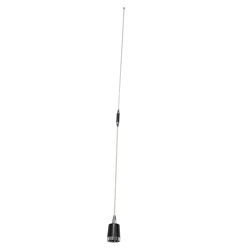 PEANOM1085 - 144, 430 MHz Omni Antenna 5.5 dBi Gain, NMO Connector, Stainless Steel Reflector