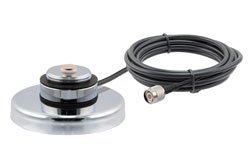 PEMA1-TMA10 - Magnetic NMO Mount with 10 Ft. LMR195 Equivalent Cable and TNC-Male Connector