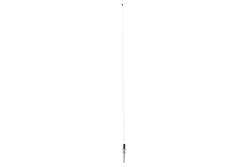 PEMAROM1004 - 156 to 163 MHz, Omni Marine Antenna, 6.5 dBi, UHF Female (SO239) Connector, White, Fiberglass Radome, Vertical Polarization