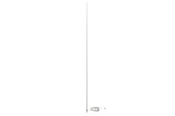 PEMAROM1005 - 156 to 163 MHz, Omni Marine Antenna, 6.5 dBi, UHF Female (PL259) Connector, White, Fiberglass Radome, Vertical Polarization