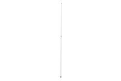 PEMAROM1007 - 156 to 163 MHz, Omni Marine Antenna, 7 dBi, UHF Female (SO239) Connector, White, Fiberglass Radome, Vertical Polarization