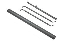 PEPRMARM - Non-Penetrating Antenna Peak Roof Mount 34-inch Pole Only