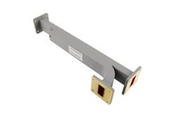PEW112CP003-40 - WR-112 Waveguide 40 dB Broadwall Coupler, UG-51/U Flange, 6.57 GHz to 9.99 GHz, Brass
