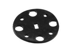 PEW12CG01 - WR-12 Waveguide Gasket For UG-387/U Round Cover Flanges, Conductive Silicone Elastomer