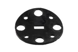 PEW15CG01 - WR-15 Waveguide Gasket For UG-385/U Round Cover Flanges, Conductive Silicone Elastomer