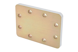 PEW187SP7 - WR-187 Waveguide Short Plate, CPR-187F Flange, 7mm Aluminum