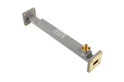 PEW51CP001-30 - WR-51 Waveguide 30 dB Broadwall Coupler, UG Square Flange, 2.92mm Female Coupling Port, 14.5 GHz to 22 GHz, Brass