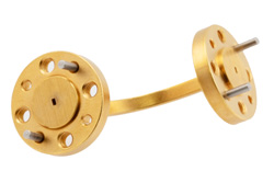 WR-5 Waveguide E-Bend with UG-383/U-Mod Flange Operating