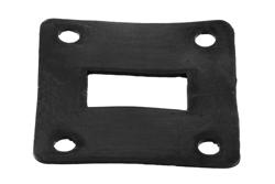 PEW75CG01 - WR-75 Waveguide Gasket For UG Square Cover Flanges, Conductive Silicone Elastomer