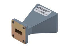 PEWAN042-15 - WR-42 Waveguide Antenna, 18 GHz to 26.5 GHz Frequency Range, 15 dBi Gain, UG-597/U Flange