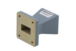 PEWAN075-10 - WR-75 Waveguide Antenna, 10 GHz to 15 GHz Frequency Range, 10 dBi Gain,