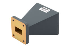 PEWAN075-15 - WR-75 Waveguide Antenna, 10 GHz to 15 GHz Frequency Range, 15 dBi Gain,