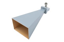 PEWAN075-20NF - WR-75 Standard Gain Horn with 20 dBi gain, N Female connector