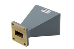 PEWAN090-15 - WR-90 Waveguide Antenna, 8.2 GHz to 12.4 GHz Frequency Range, 15 dBi Gain, UG-135/U Flange