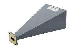 PEWAN090-20 - WR-90 Waveguide Antenna, 8.2 GHz to 12.4 GHz Frequency Range, 20 dBi Gain, UG-135/U Flange