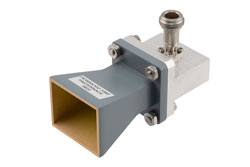 PEWAN102-10NF - WR-102 Standard Gain Horn with 10 dBi gain, N Female connector