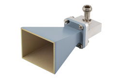 PEWAN102-15NF - WR-102 Standard Gain Horn with 15 dBi gain, N Female connector