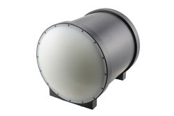 PEWAN1102 - 0.094 Inch Circular Waveguide Gaussian Optics Lens Antenna, 88 GHz to 100 GHz Frequency Range, 48 dBi Gain, UG-387/U-Mod Flange
