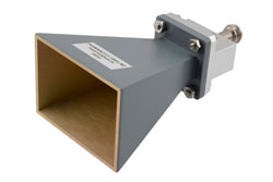 PEWAN112-15ELNF - WR-112 Standard Gain Horn with 15 dBi gain, End Launch N Female connector