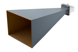 PEWAN112-20SF - WR-112 Standard Gain Horn with 20 dBi gain, SMA Female connector