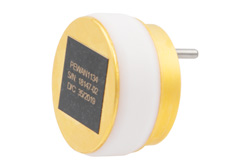 WR-12 Waveguide Omni-directional Antenna Operating from 71 GHz to 86 GHz with a Nominal 2 dBi Gain with UG-387/U Round Cover Flange
