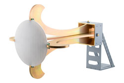 PEWAN1163 - Broadband Horn Antenna, Dual Polarized 0.8 GHz to 12 GHz 11 dBi Gain, SMA Female Connector