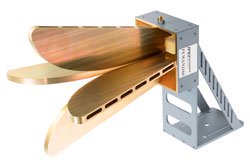 PEWAN1166 - Broadband Horn Antenna, Dual Polarized 0.8 GHz to 3 GHz 7 dBi Gain, SMA Female Connector