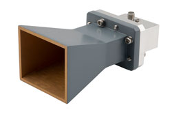PEWAN137-10SF - WR-137 Standard Gain Horn with 10 dBi gain, SMA Female connector