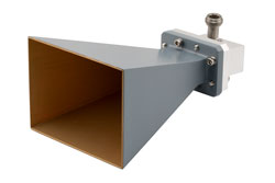 PEWAN137-15NF - WR-137 Standard Gain Horn with 15 dBi gain, N Female connector