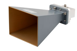 PEWAN137-15SF - WR-137 Standard Gain Horn with 15 dBi gain, SMA Female connector