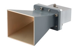 PEWAN187-10SF - WR-187 Standard Gain Horn with 10 dBi gain, SMA Female connector