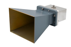PEWAN229-10SF - WR-229 Standard Gain Horn with 10 dBi gain, SMA Female connector