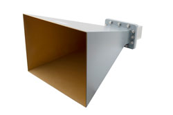 PEWAN430-15SF - WR-430 Standard Gain Horn with 15 dBi gain, SMA Female connector