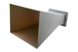 PEWAN650-10 - WR-650 Waveguide Standard Gain Horn Antenna Operating From 1.13 GHz to 1.73 GHz, 10 dBi Gain with CPR-650F Flange