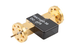 PEWAT1012-30 - WR-10 Waveguide Fixed Attenuator, 30 dB, from 75 GHz to 110 GHz, UG-387/U-Mod Round Cover Flange, 1W Power
