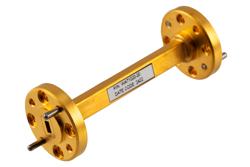 PEWAT1020-20 - WR-12 Waveguide Fixed Attenuator, 20 dB, from 60 GHz to 90 GHz, UG-387/U Round Cover Flange, Rated to 0.1 Watt