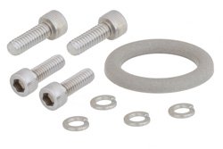 PEWGK1016 - WR-51 Waveguide Electrically Conductive Gasket kit Square Cover, Choke Flange