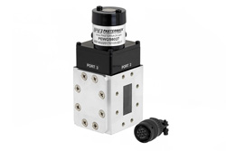 PEWGS6027 - WR-137 Waveguide Electromechanical Relay SPDT/DPDT Latching Switch, C Band 8.2 GHz, 12,000 Watts, CPR-137F, 12V, TTL Logic, Self Cut Off