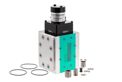 PEWGS6030 - WR-187 Waveguide Electromechanical Relay SPDT/DPDT Latching Switch, C Band 5.85 GHz, 22,000 Watts, CPR Flat, 12V, Self Cut Off
