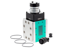 PEWGS6035 - WR-159 Waveguide Electromechanical Relay SPDT/DPDT Latching Switch, C Band 7.05 GHz, 12,000 Watts, CPR Flat, 12V, TTL Logic, Self Cut Off